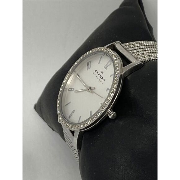 Skagen SKW2284 Women Silver Stainless Steel Analog Dial Quartz Wrist Watch JK616 main image 10
